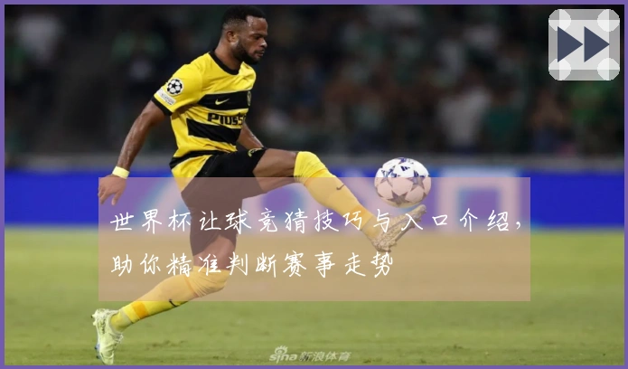 世界杯让球竞猜技巧与入口介绍，助你精准判断赛事走势